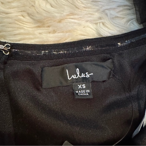 NWT Lulus Divine Dreamer Black Tulle Dress - Size XS - Picture 7 of 8